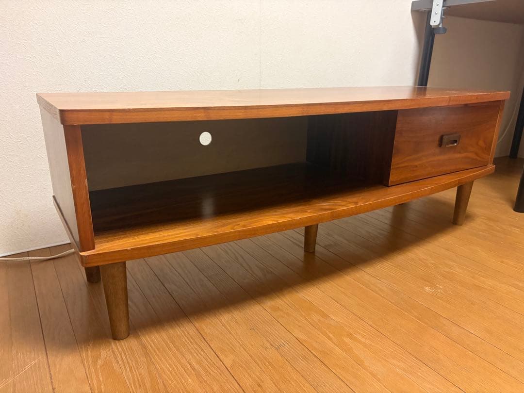 木製テレビ台 引き出し付き シンプルモダン