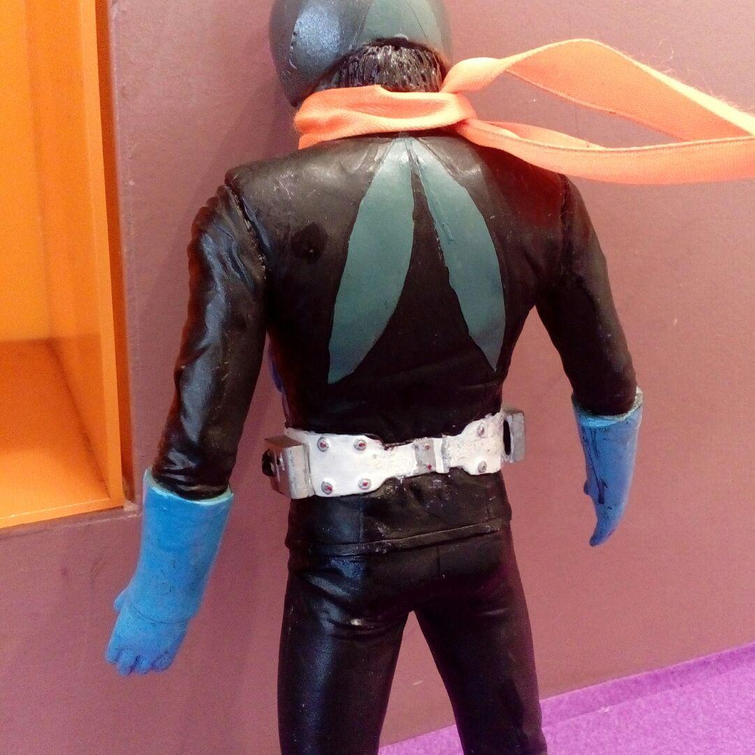 パチ無版権仮面ライダー昭和レトロオリジナルペイント無可動２０センチコレクション品