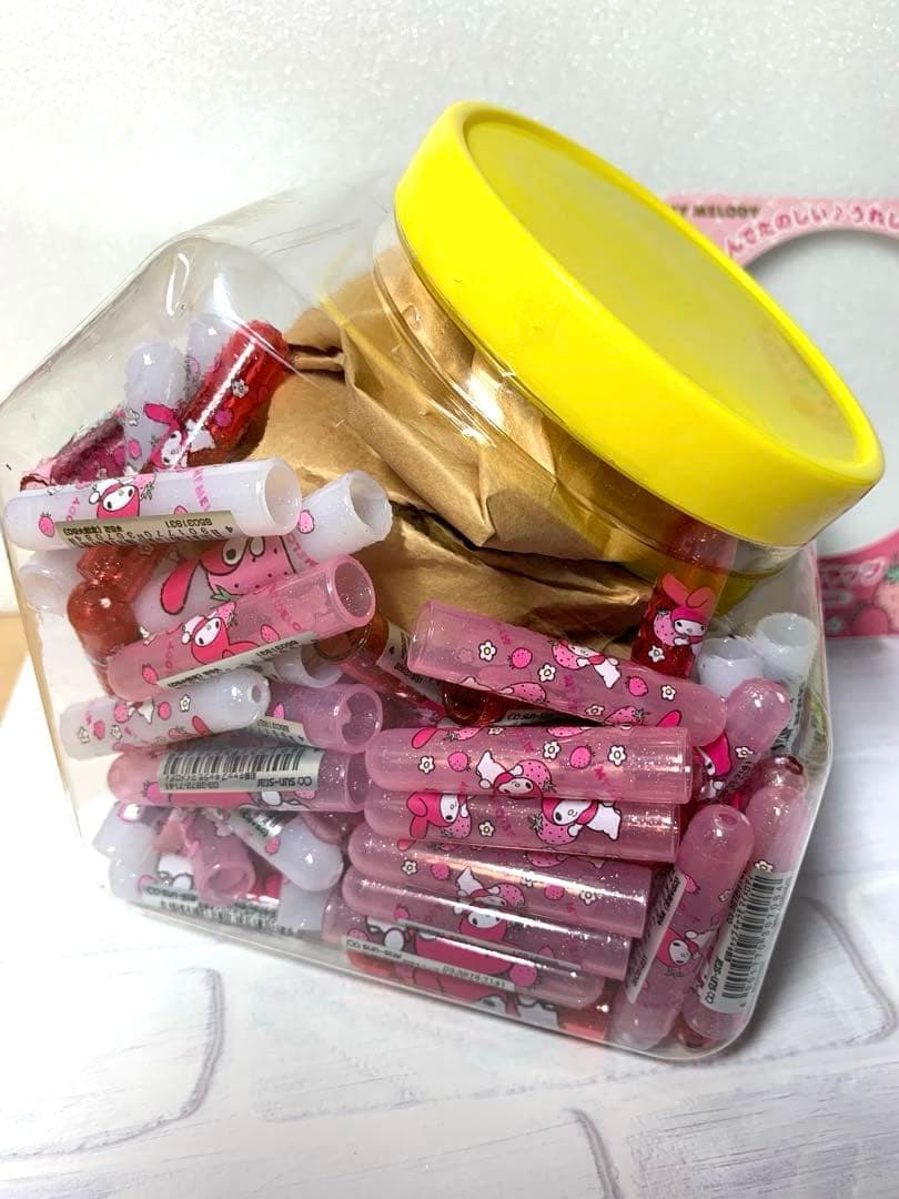 新品未使用　マイメロディ　えんぴつキャップ　160個入り　1箱　レトロ