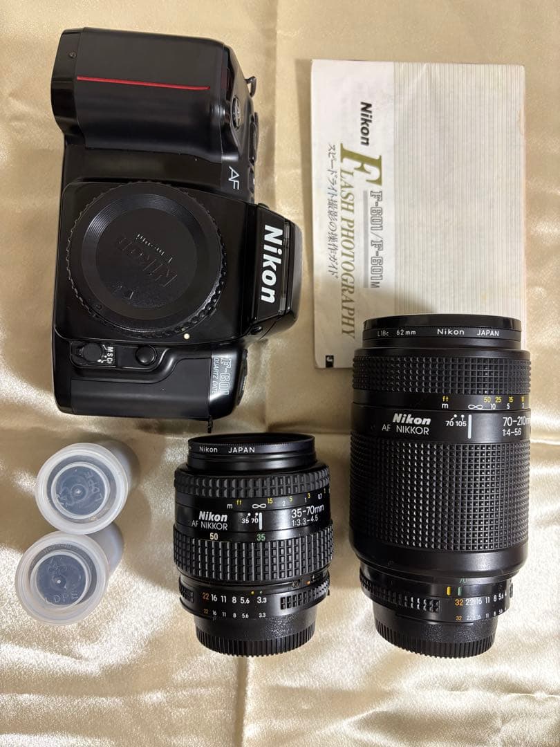 Nikon F-601 AF 一眼レフカメラ レンズ2本セット