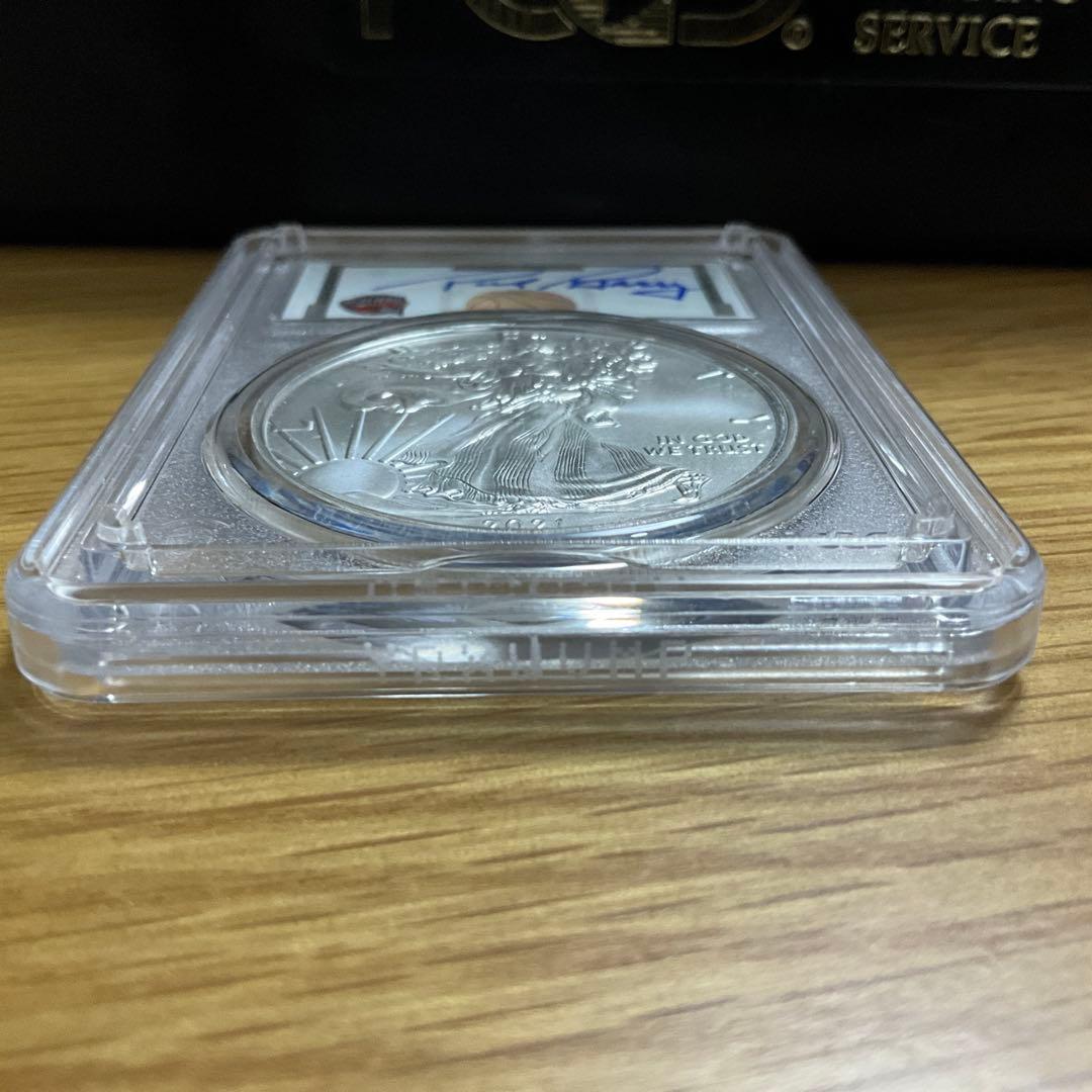 【新品】Silver Eagle シルバーイーグル銀貨2021PCGS MS70