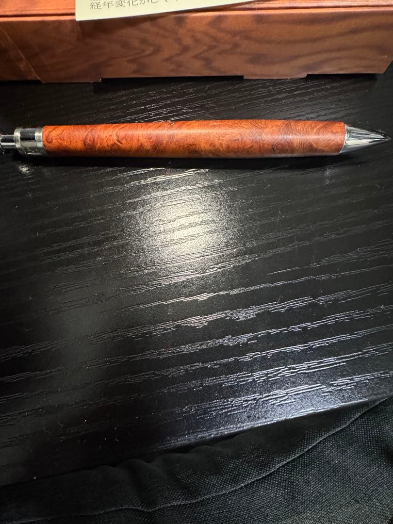 【値下げ交渉〇】工房楔 花梨 こぶ杢 シャープペンシル0.5