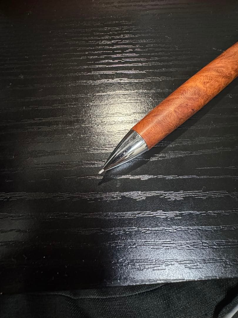 【値下げ交渉〇】工房楔 花梨 こぶ杢 シャープペンシル0.5