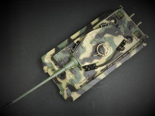 技術基準適合証明済 ヘンロン 1/16 キングタイガー ヘンシェル砲塔