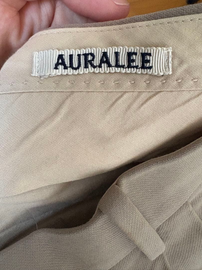 パンツ AURALEE HardTwist DoubleCloth WideSlacks
