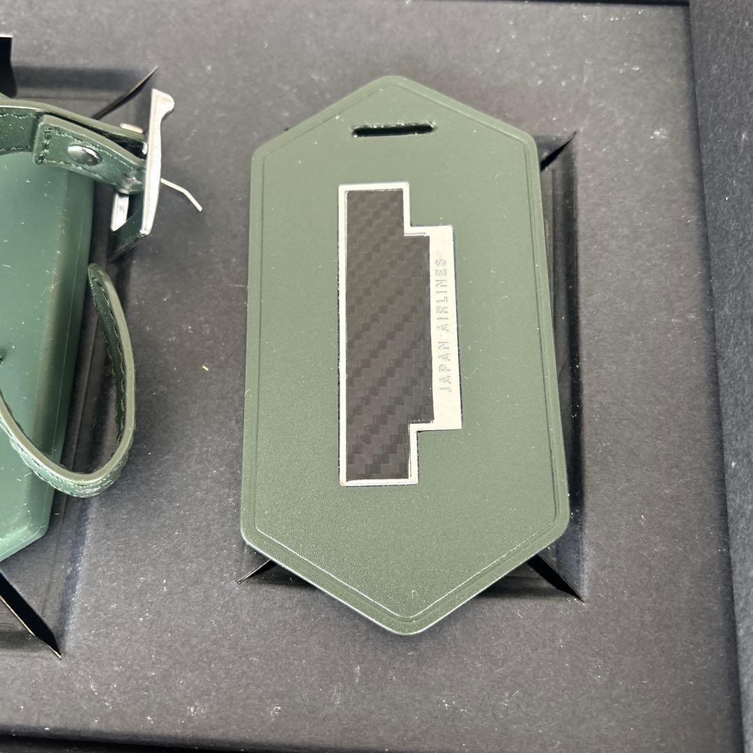 JAL JGC ネームタグ （カバー付）グリーン