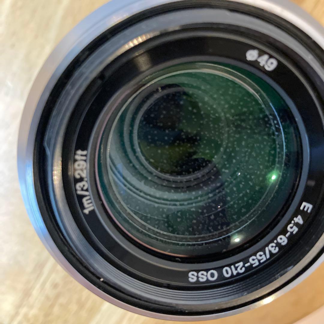 NEX用 望遠ズームレンズ・SEL55210 汚れ有り