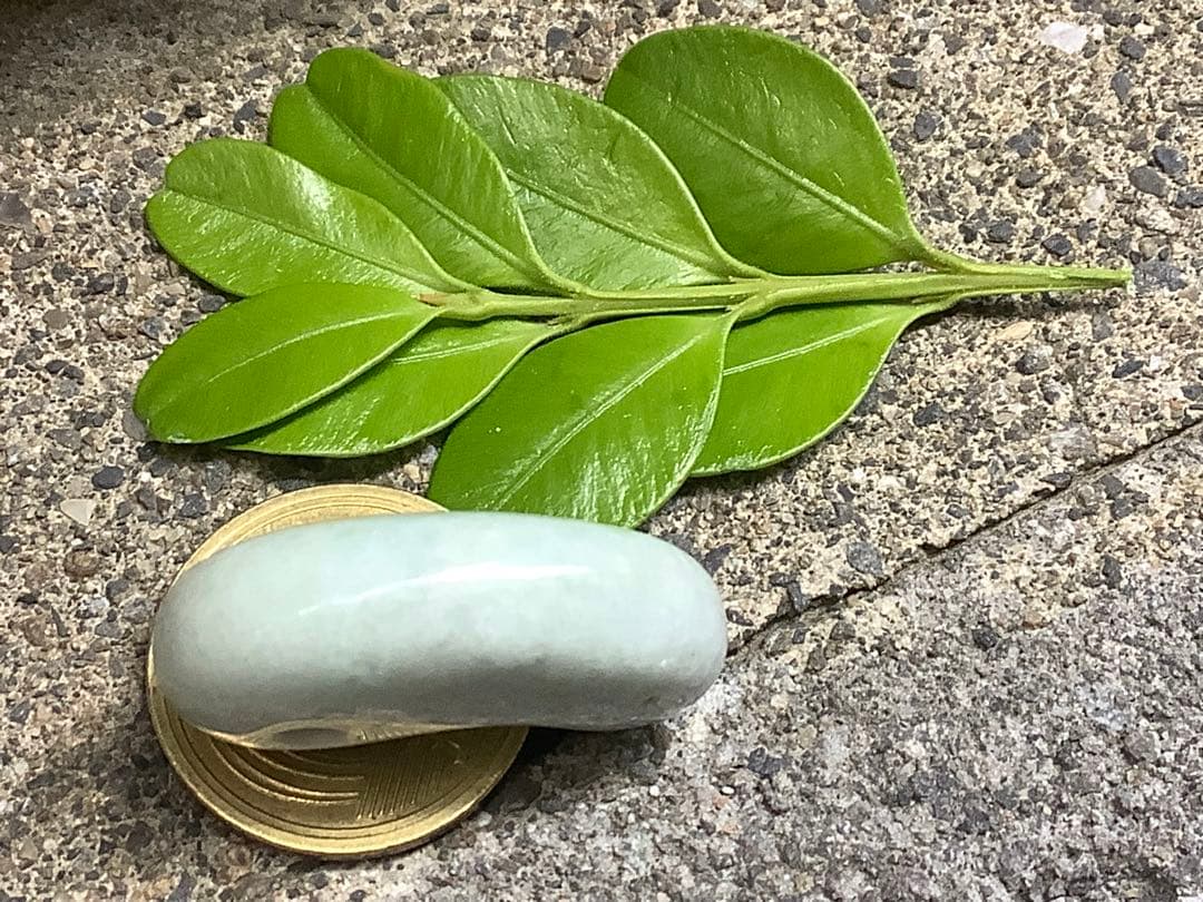 ⭕️神宿る幸運呼の勾玉　糸魚川翡翠ジェダイト　外部鑑定鑑別書取得　縁起物をお身近に