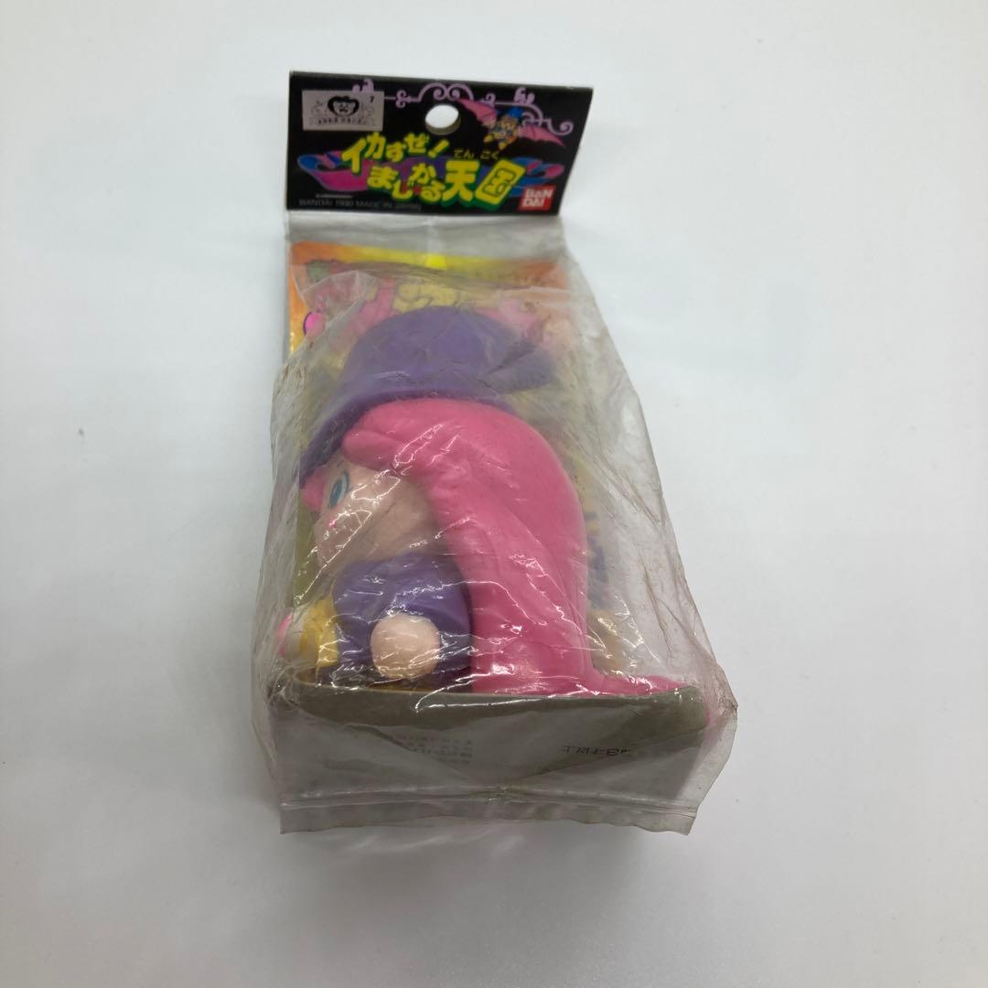 1990未使用 イカすぜ まじかる天国 ミモラ ソフビ人形 バンダイ
