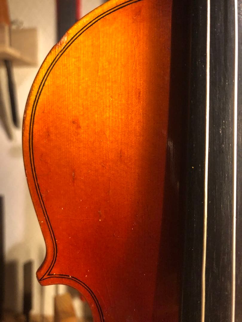 【駒&魂柱調整済】Suzuki分数バイオリンNo280 1/8 1991