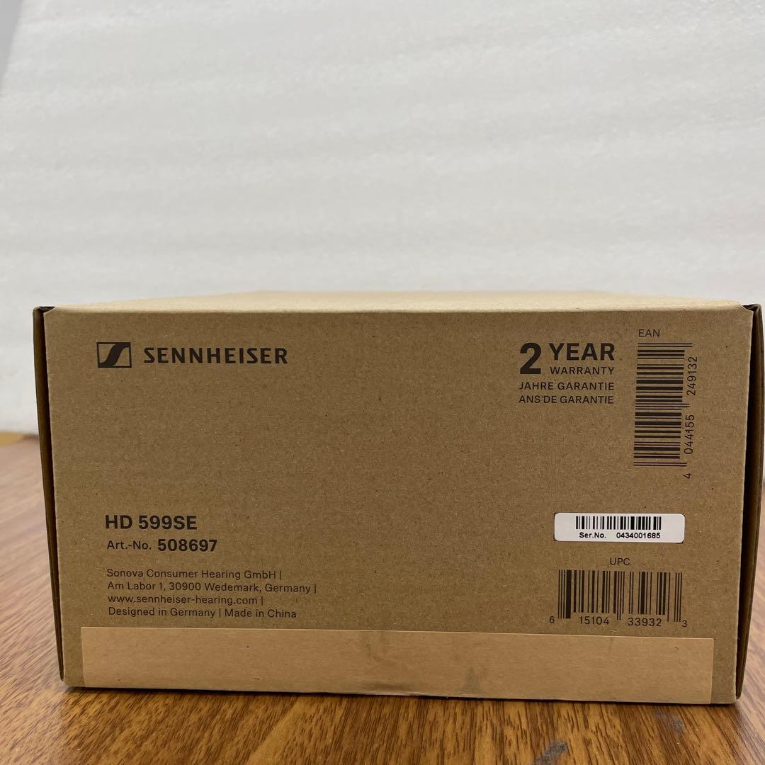 9619 Sennheiser ヘッドホン 有線 HD 599 SE オープン型