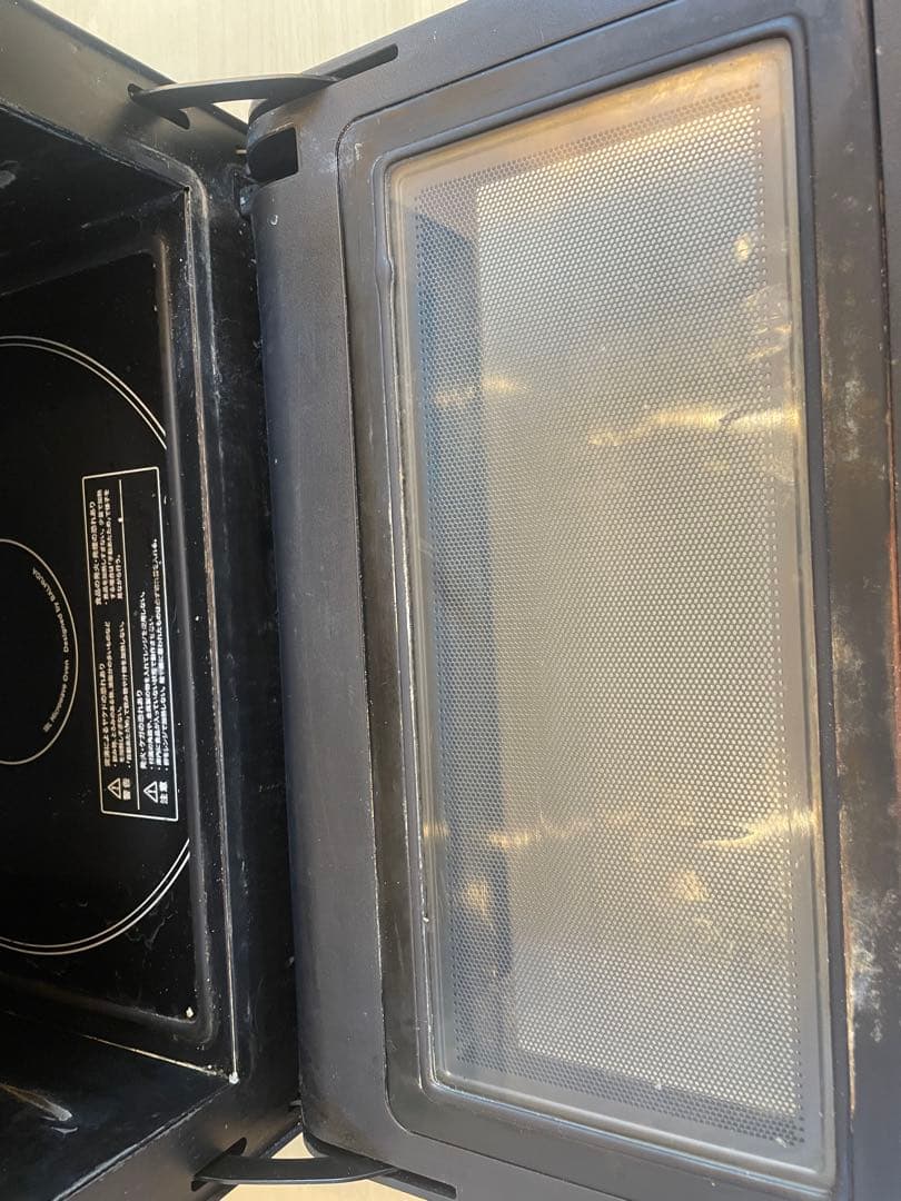 BALMUDA K04A-BK オーブンレンジ　角皿あり　2019年製