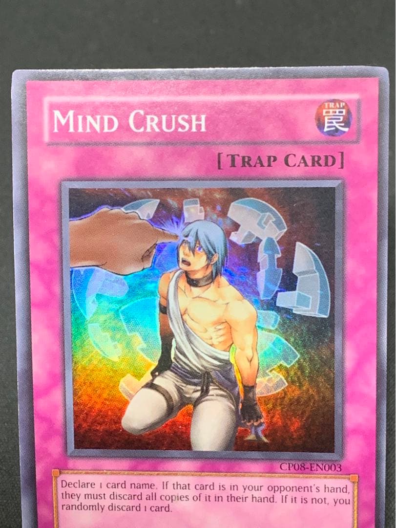 遊戯王　マインドクラッシュ　スーパー　英語　英語版　3枚