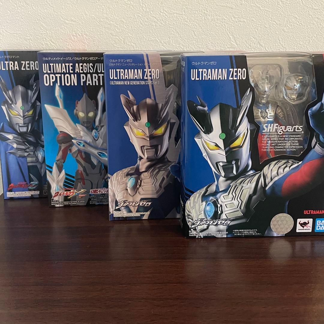 S.H.Figuarts ウルトラマンゼロ 4点セット