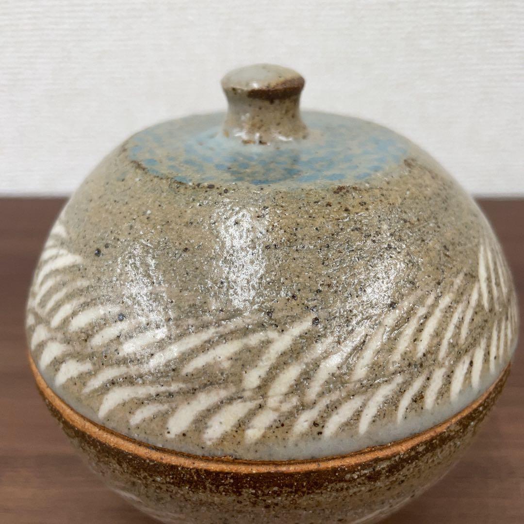 【人間国宝】島岡達三 象嵌合子