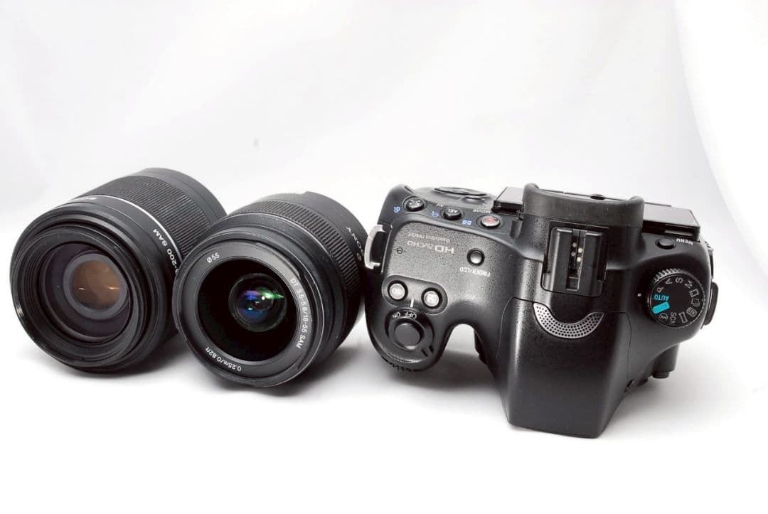 ♥ SONY ソニー α65 ♥ダブルレンズ♥一眼レフカメラ スマホ転送