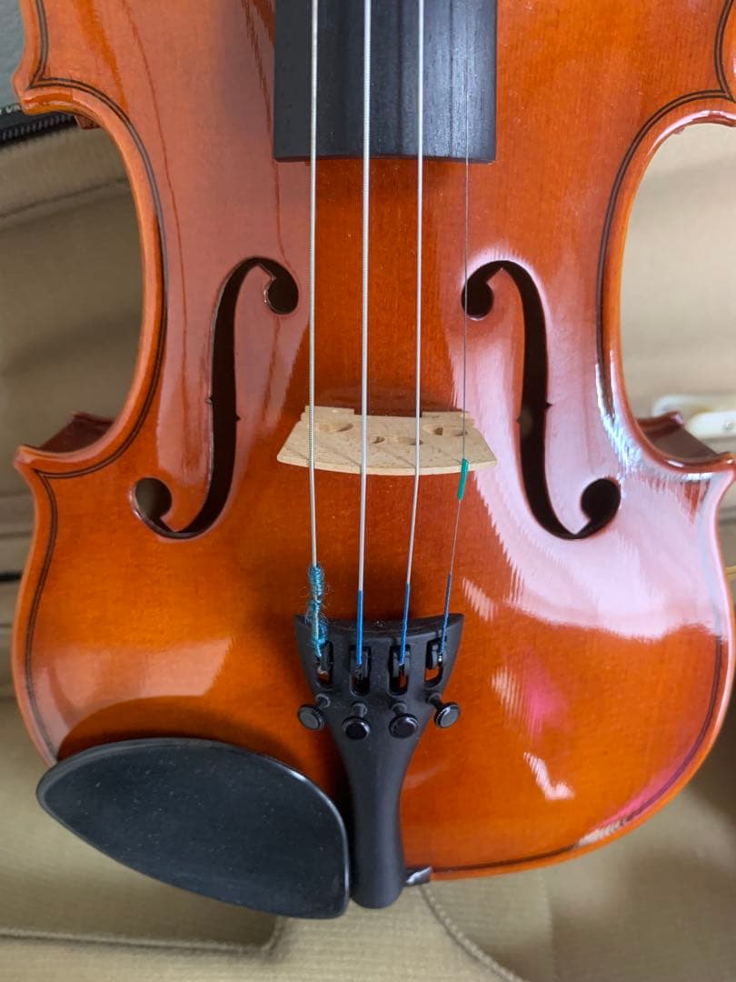 専用出品 SUZUKI バイオリン No200e 1/4 スズキ弓 肩当て 松脂