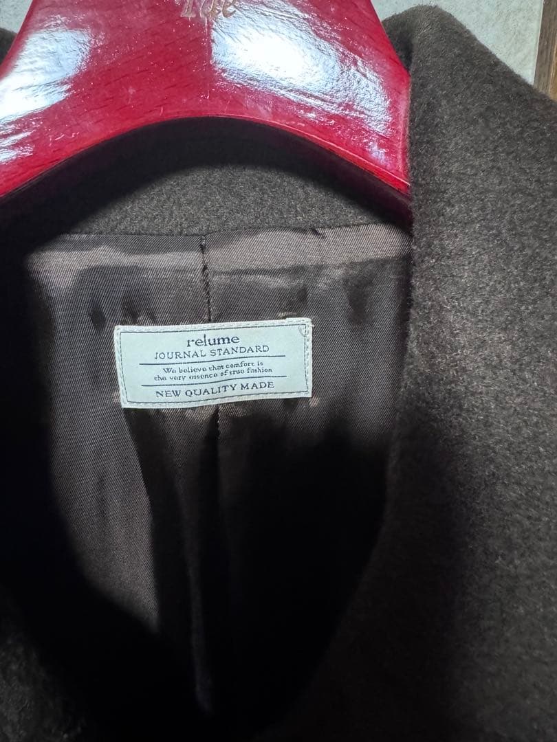 ウールビーバーステンカラーコート◆