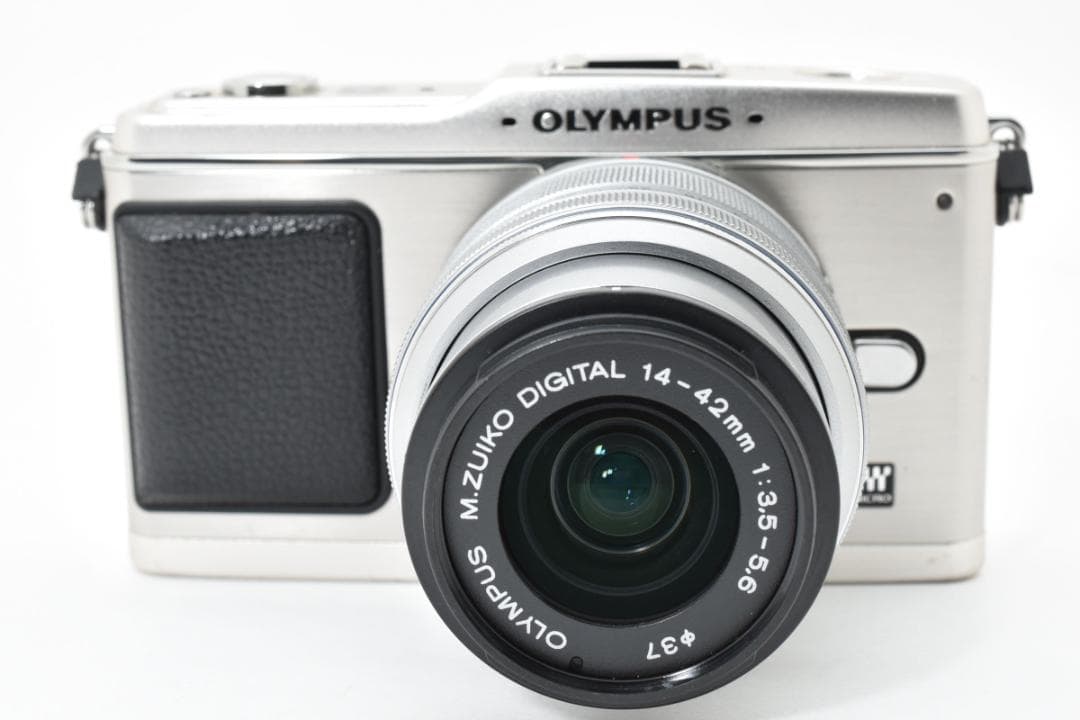 オリンパス E-P1＋14-42mm レンズセット 新品充電器付 カメラ