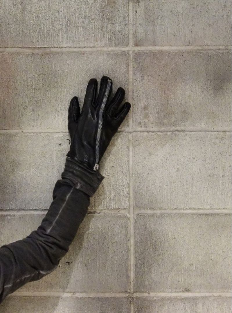 SADDAM TEISSY ホースレザーZIPグローブ