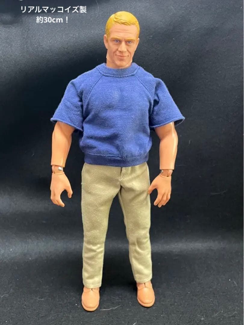 【特価】■大脱走 スティーブマックイーン フィギュア / リアルマッコイズ