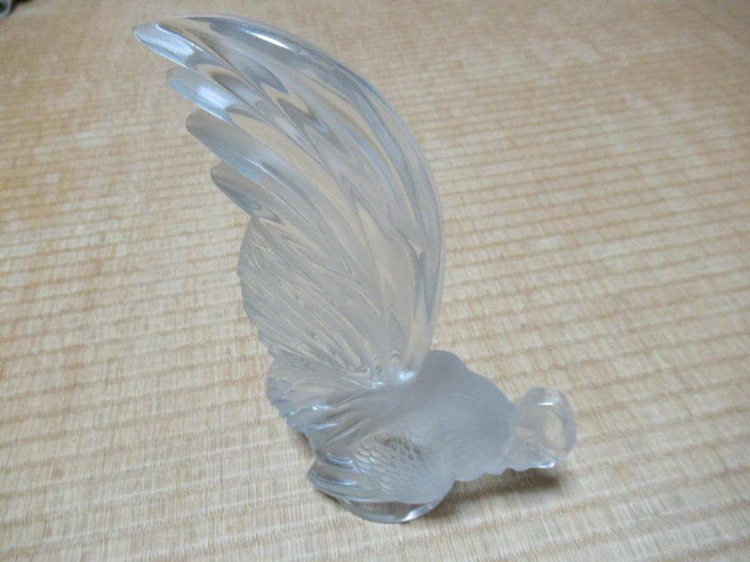 希少1928年 当時のシール付◆ラリック カーマスコット「コックナン」鶏／チャボ