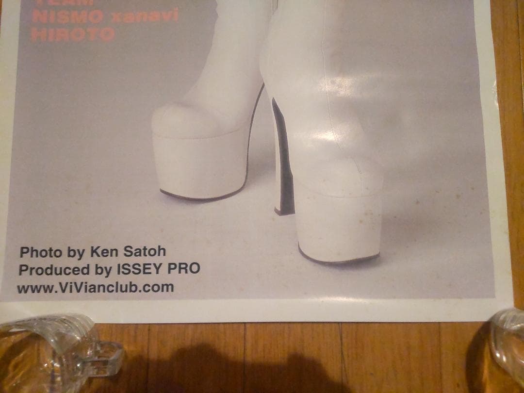 ニスモ ザナヴィ ヒロト キャンギャル レースクイーン 並松紀子 等身大ポスター