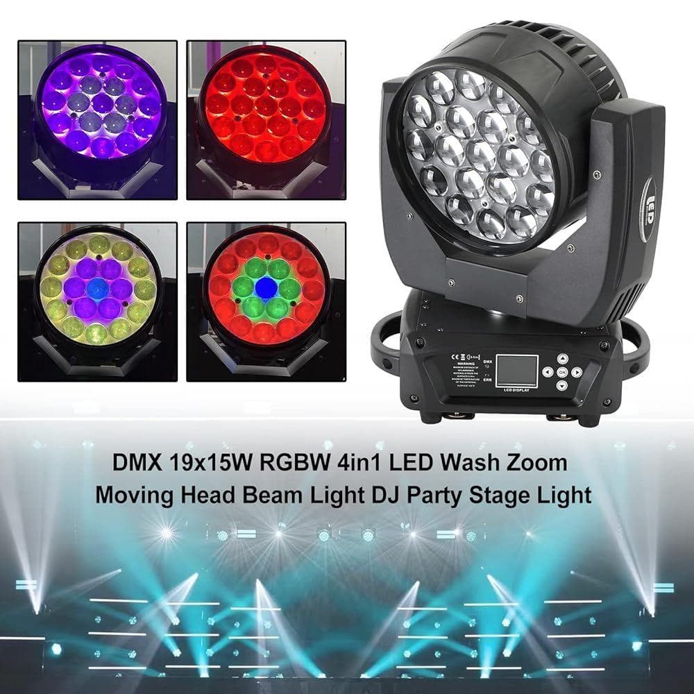 Frezon 舞台照明 高輝度 19x15W LEDムービングライト
