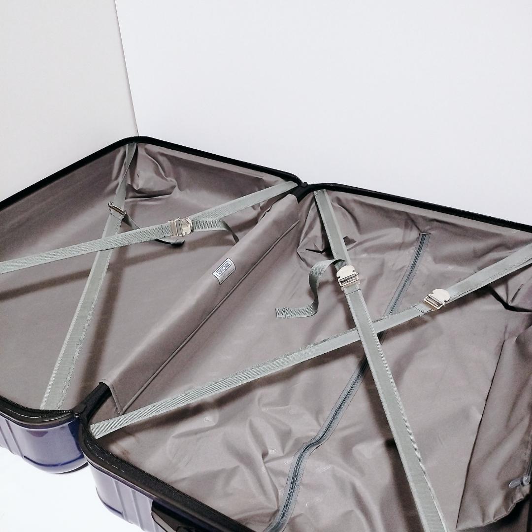 美品 RIMOWA リモワ サルサ4輪 877.70 TSAロック 軽量ネイビー