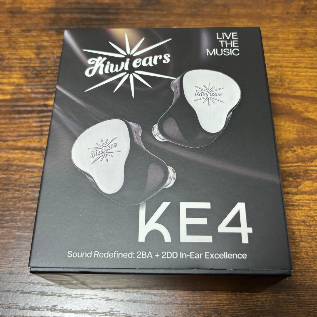 Kiwi Ears KE4 2DD+2BA ハイブリッド モニター イヤホン