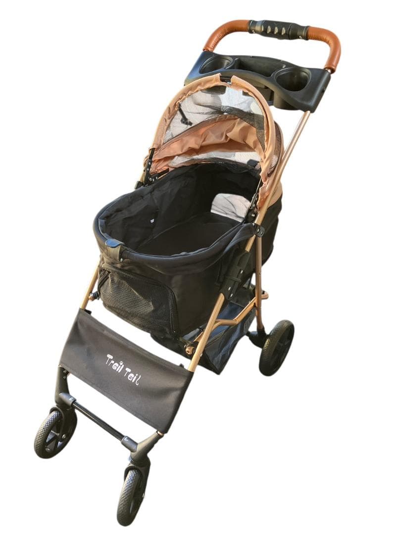 TRAIL TAIL ペットカート 折り畳み 4輪タイプ 軽量 耐荷重15KG