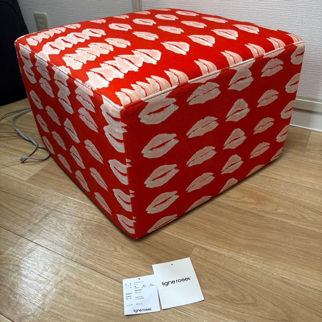 【新品未使用】リーンロゼ　とんだ林蘭　キスマーク　スツール　パフ　正規店購入