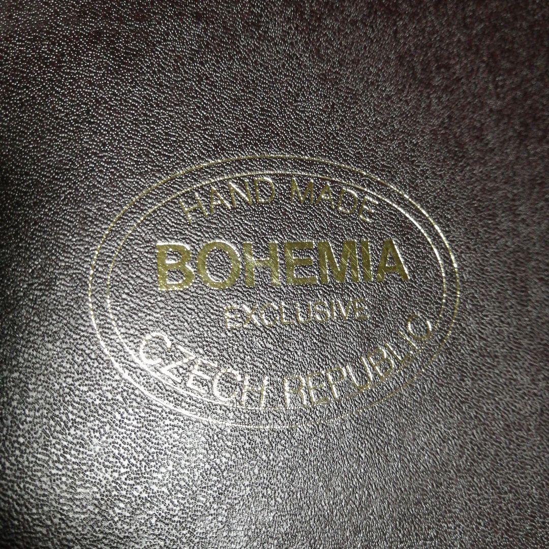 ボヘミアガラス 花瓶 フラワーベース 500PK