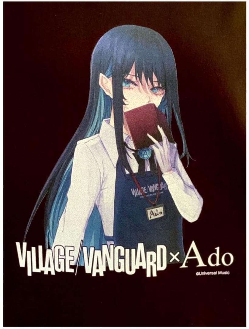 Ado×ヴィレッジヴァンガード コラボ　受注生産品　ビッグシルエットTシャツ