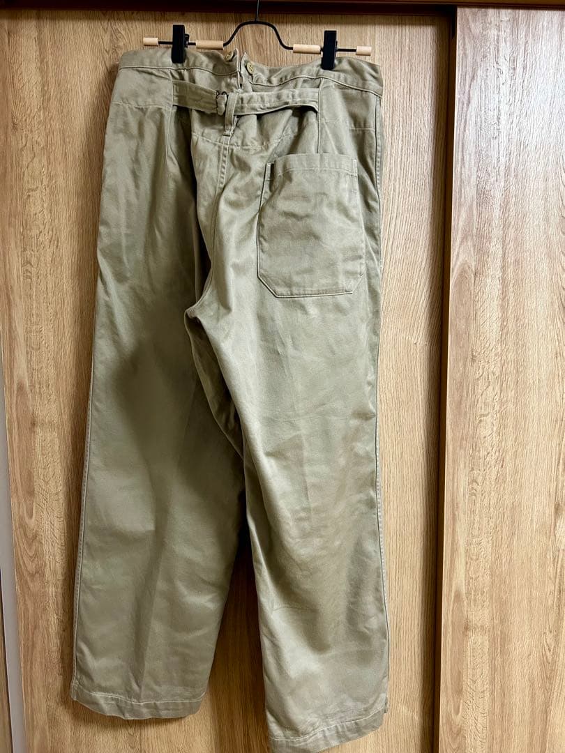 comoli コットンチノ　パンツ　サイズ2 23AW