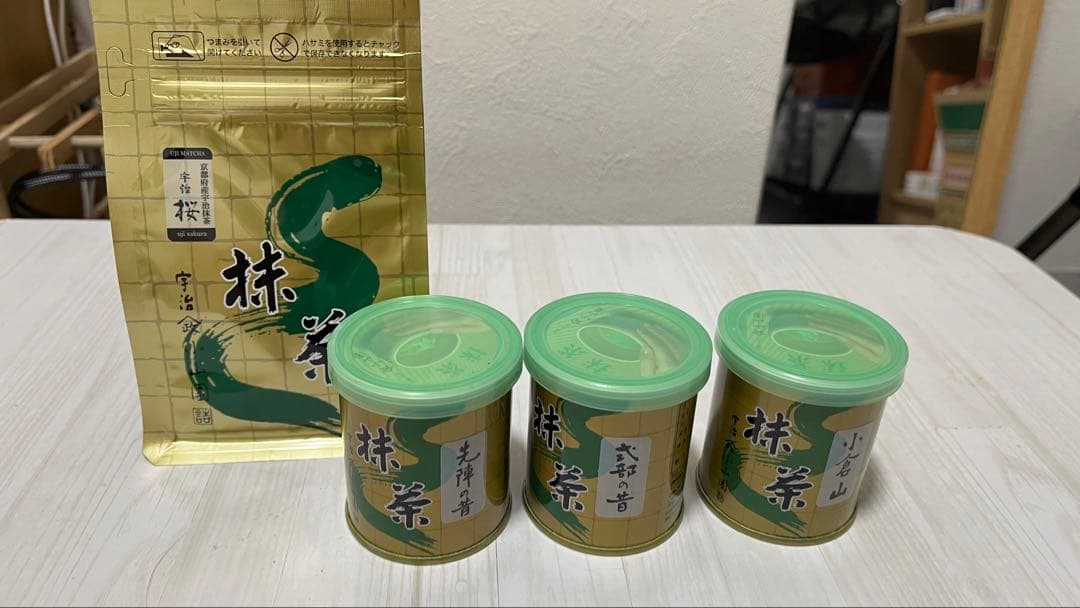 フさん専用ページ宇治山政小山園 抹茶 4個セット