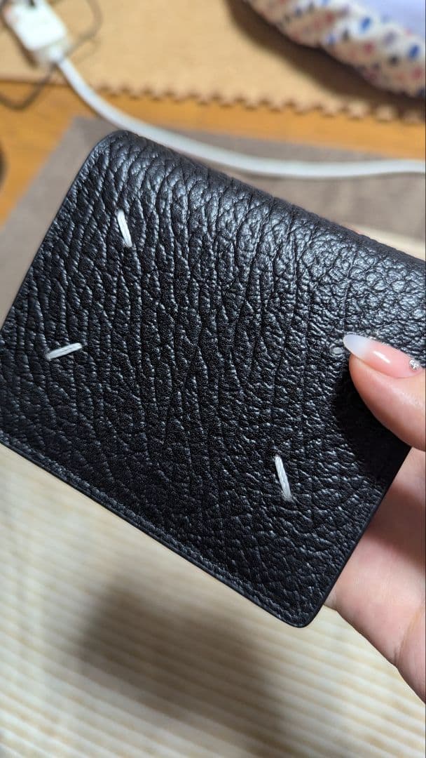 新品未使用品Maison Margielaレザー 二つ折り財布