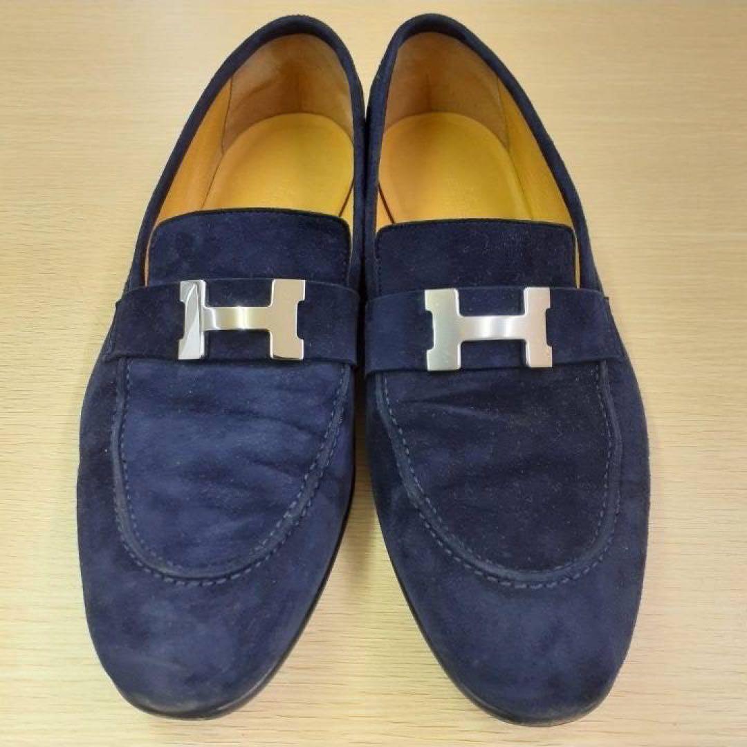 ★HERMES 正規品 シューズ スウェード エルメス