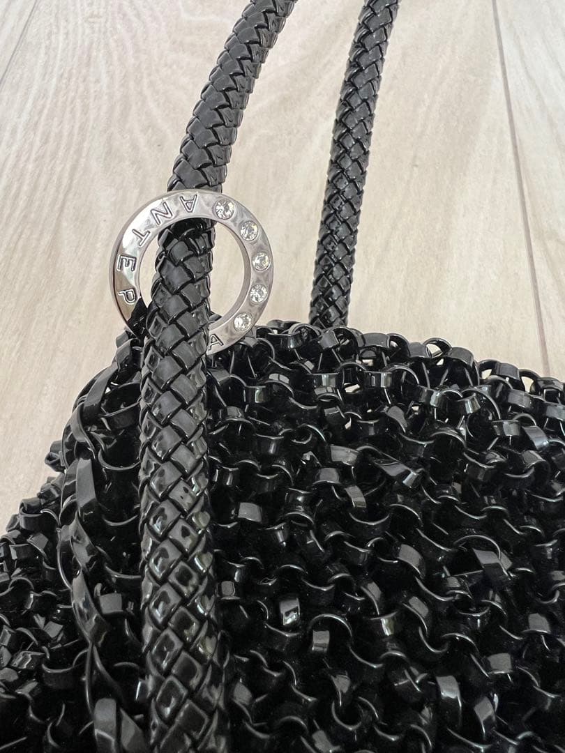 【専用】ANTEPRIMA ワイヤーバッグ NERO OPACO ターンロック