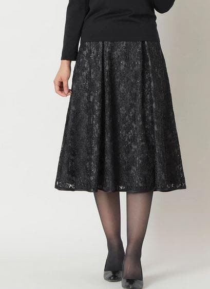 ピザ様 新品 TO BE CHIC 2024 レース刺繍スカート