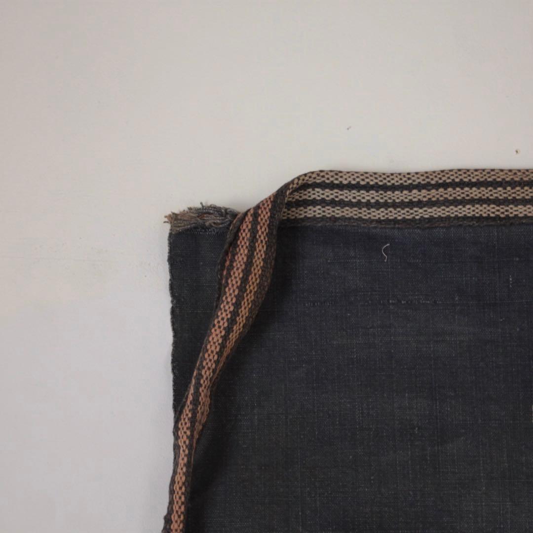 古い カメヤマローソク 前掛け 古道具 アンティーク 古布 亀山ローソク