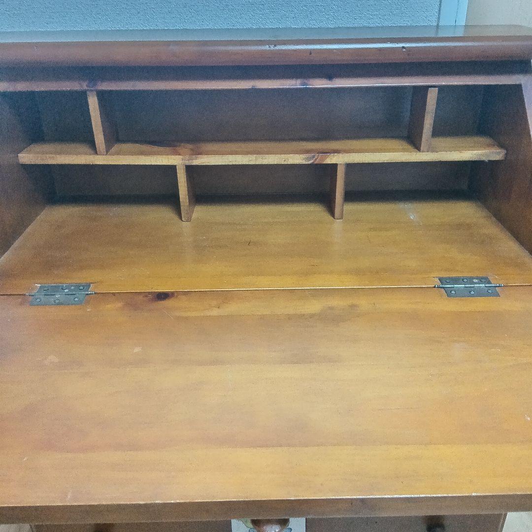 木製　スペイン家具　ビューロー　アクタス　チェスト　デスク