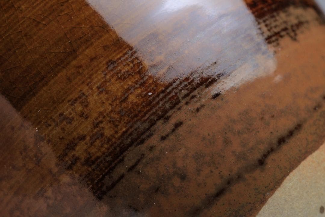 高取静山　十一代　茶入　共箱　茶入れ　古美術品　骨董品【正一古美術】