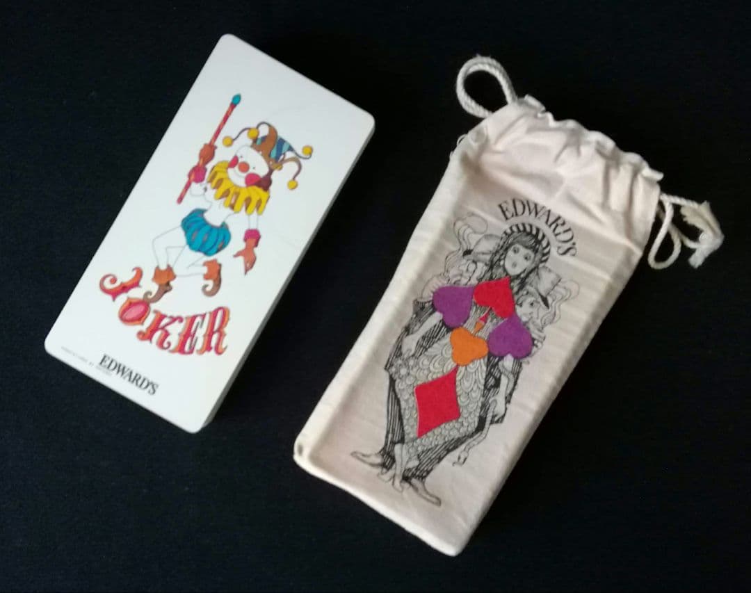 逸品　紳士服ブランド EDWARD'S　ノベルティグッズ　伊坂芳太良　トランプ