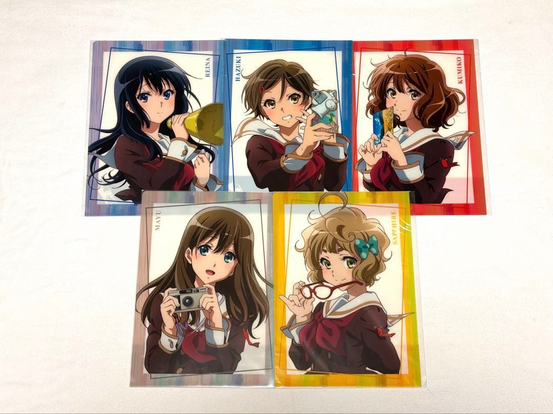 響け！ユーフォニアム 氷菓 CLANNADアクスタ ポストカード クリアファイル