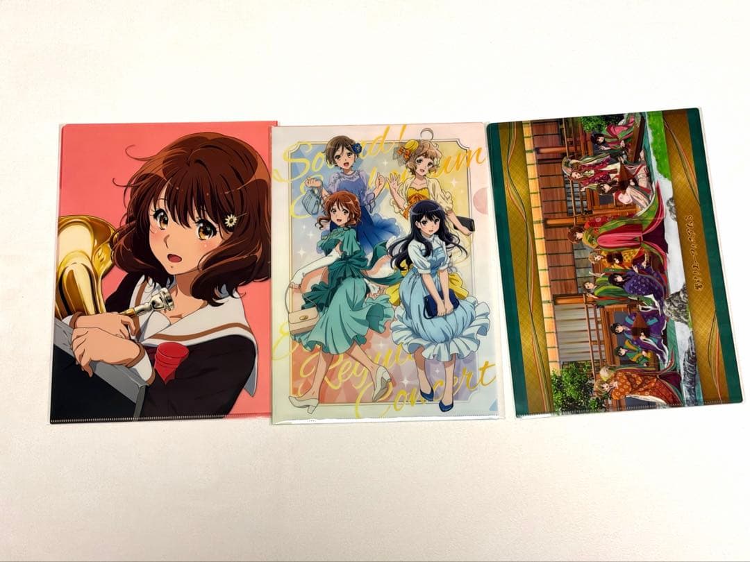 響け！ユーフォニアム 氷菓 CLANNADアクスタ ポストカード クリアファイル