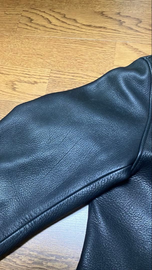 WARP AND WOOF ワープアンドウーフ Leather Jacket