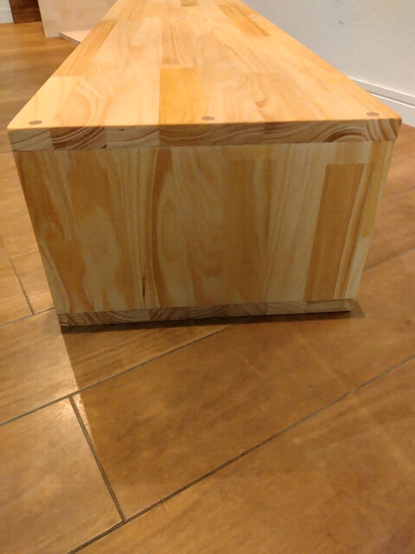 木製　ハンドメイド　オーダー　日の字　シェルフ　棚　水槽台　テレビ台アクアラック