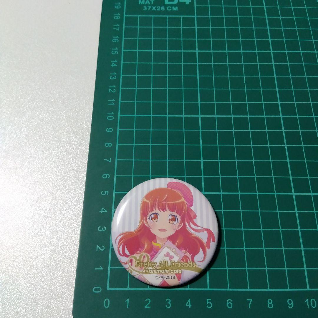 【プリティーリズム】春音あいら アニメイトカフェ ショップ 缶バッジ
