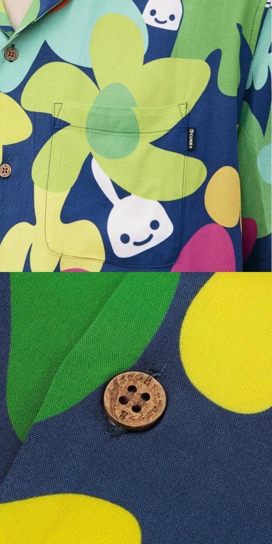 cune L 北斗の拳 アロハシャツ キューン シャツ 3 半袖 33000円